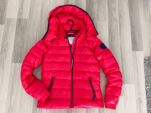 Tommy hilfiger daunenjacke rot - tommy,