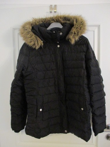 Daunen steppjacke mit kapuze - daunen,